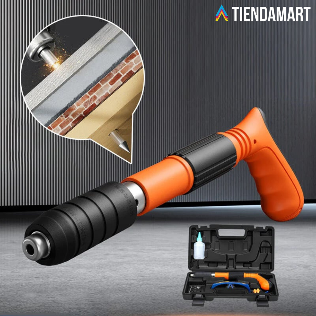 Clavadora de clavos silenciada NAILER™ + 50 clavos gratis