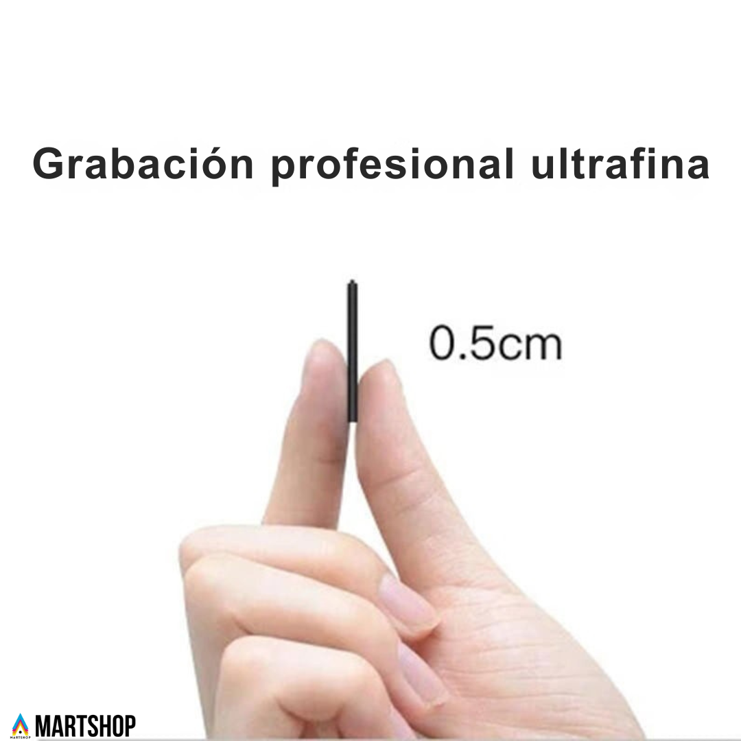 SpyRec™ – Mini Grabadora de Voz Espía Ultraportátil