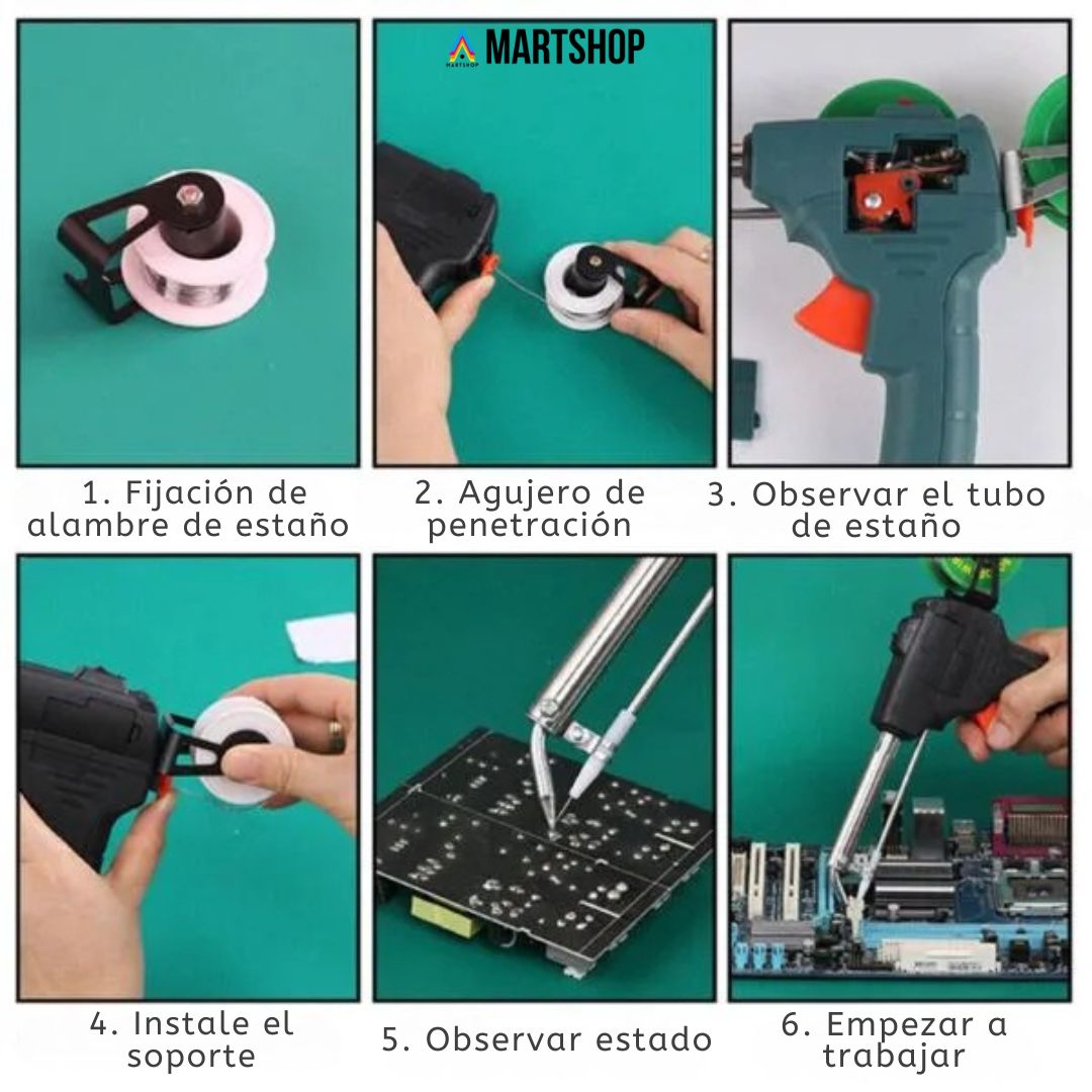 Solder PRO™ – Estación de Soldadura Multifunción 8 en 1