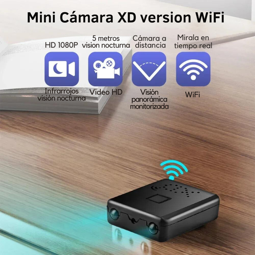 Mini Cámara HD Visión Nocturna