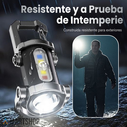 Mini linterna LED recargable — brillante, práctica y lista para todo