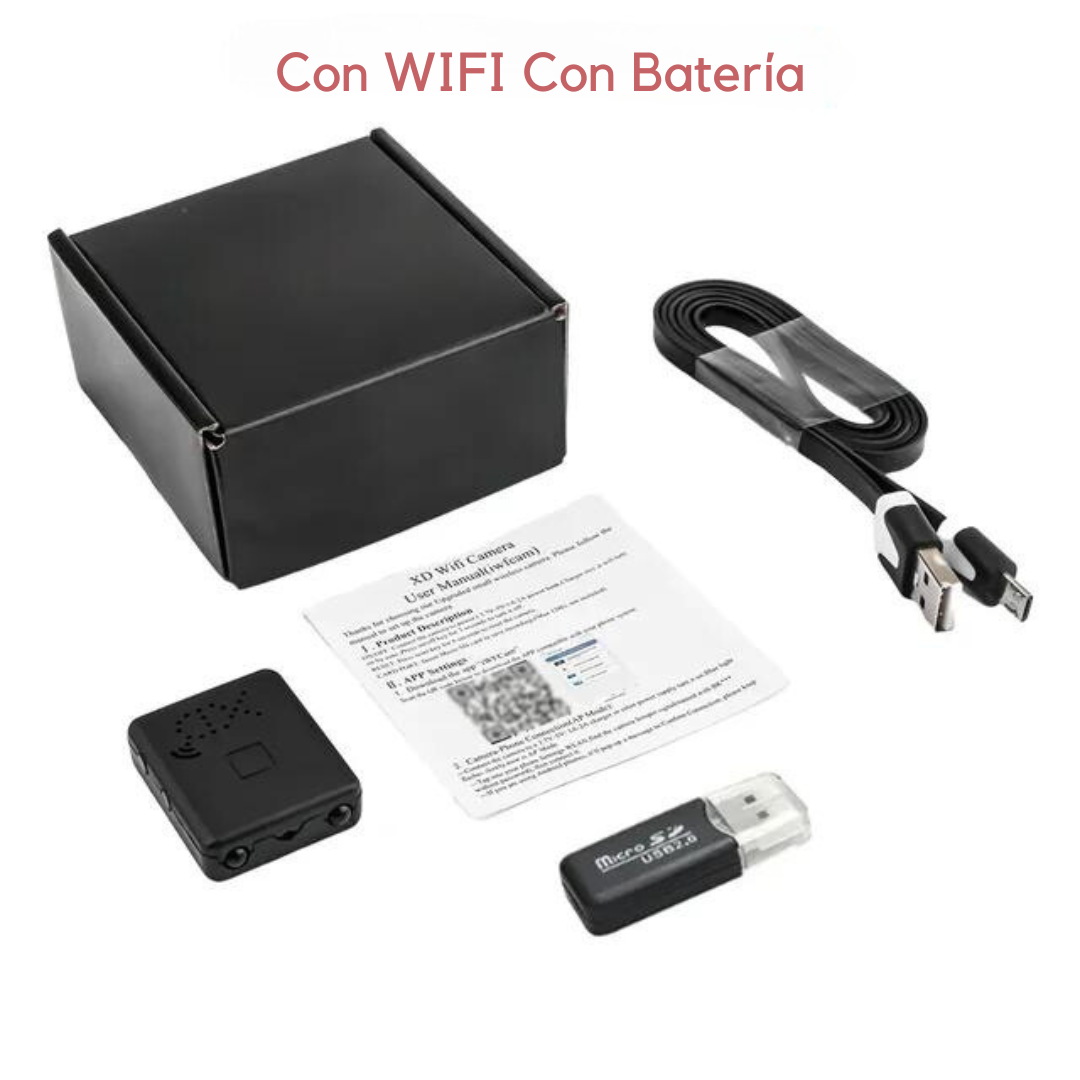 Mini Cámara HD Visión Nocturna